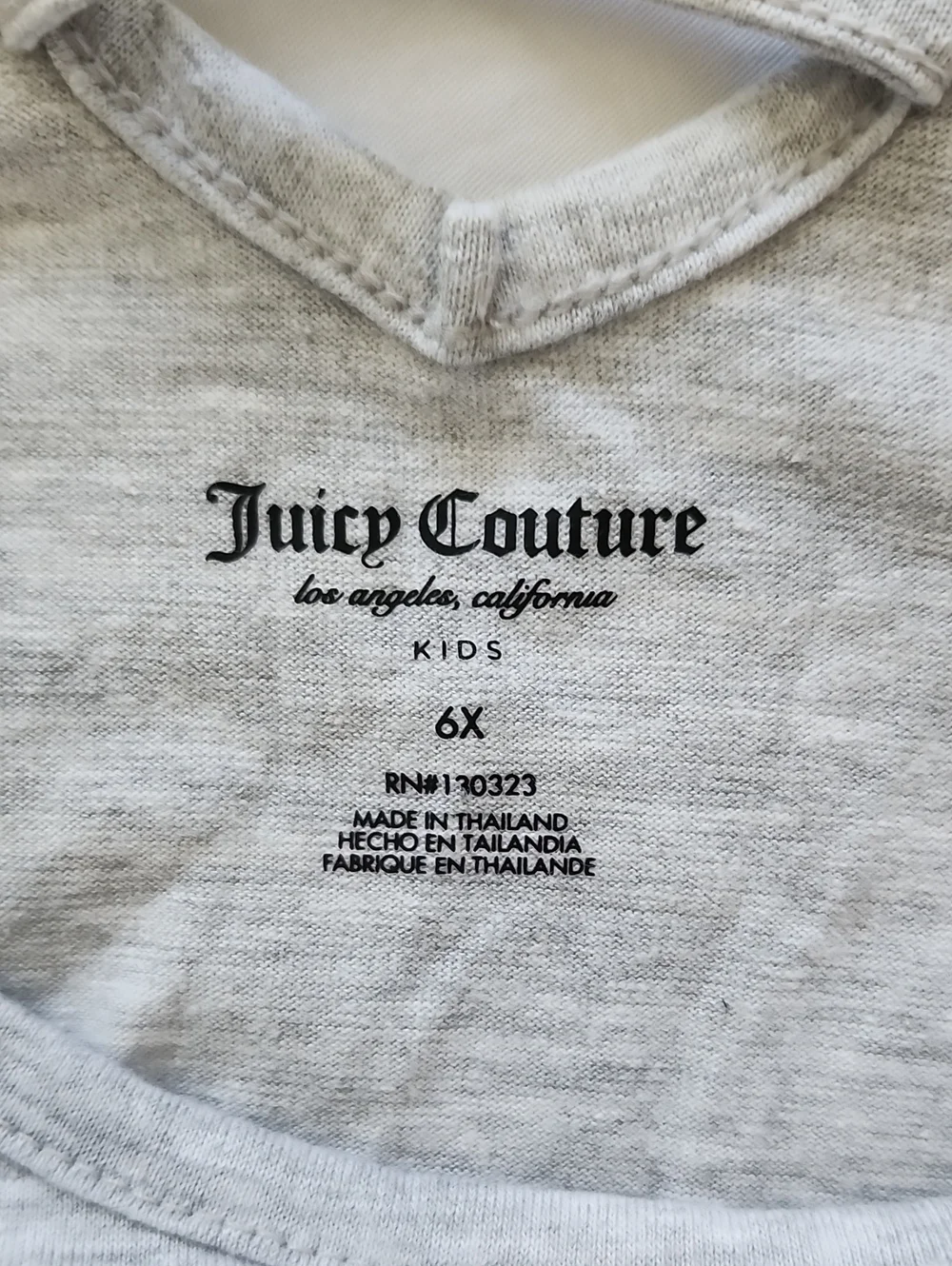 NWT Juicy Couture Kids Girl Tank Top & Striped Shorts Set Size 6X